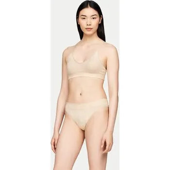 Oblečení a móda Tommy Hilfiger Kalhotky string UW0UW05503 Béžová L