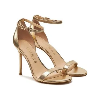 Dámská obuv Sandály Guess Kabaile FL8KIL LEA03 Zlatá 40