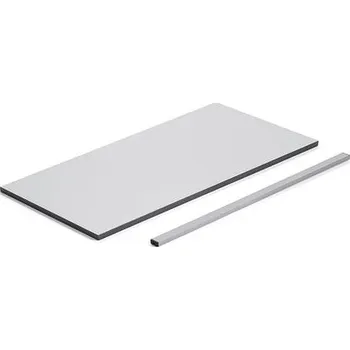 Dílenský stůl Spodní police k pracovnímu stolu MOTION, 1200x800 mm, světle šedá