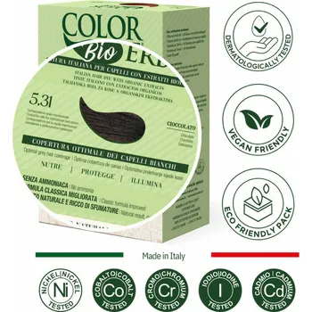 Barva na vlasy Color Erbe BIO Barva na vlasy Čokoládová 5.31 - 1 kus