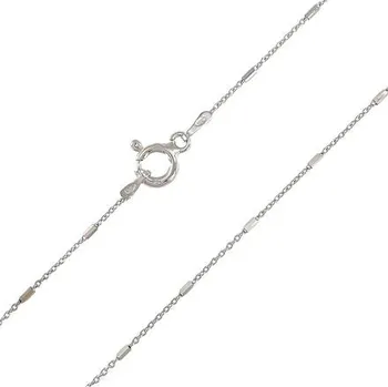 Řetízek Stříbrný řetízek rolo s hranoly délka řetízku 50cm