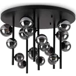 Ideal Lux PERLAGE PL18 stropní svítidlo 18x G9 LED 3W 370lm 3000K 75cm IP20, černé