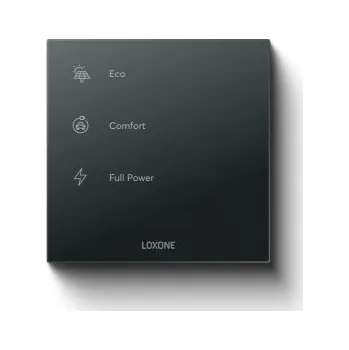 Centrální jednotka pro chytrou domácnost LOXONE Touch Pure Flex Tree antracitová - Wallbox Gen. 1 – výběhový model