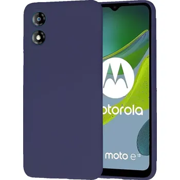 Pouzdro na mobilní telefon Kryt Motorola Moto E13 Techsuit SoftFlex - navy blue