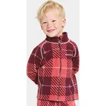Dětská fleecová mikina Didriksons Monte PR A64 Termos Rusty Wine 130