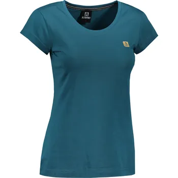 Dámské tričko Dámské premium triko ALTISPORT CARRYOVER ALW065154 PETROLEJOVÁ/ZLATÁ XS