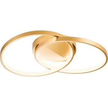 Dětské svítidlo Redo 01-2679 LED přisazené stropní svítidlo ESPIRAL | 33W integrovaný LED zdroj | 2440lm | 3000K + STOLNÍ OTOČNÝ VENTILÁTOR BERGEN - NASTAVITELNÝ, BÍLÝ