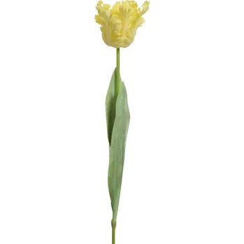 umělá květina Kaemingk Tulipán, 68cm, světle žlutý, Kaeming