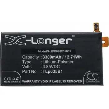 Baterie pro mobilní telefon VHBW Baterie pro Blackberry KEY2, 3300 mAh