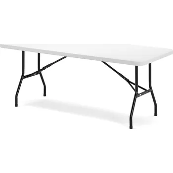 Jídelní stůl Skládací stůl KLARA, 1830x760 mm, plastová deska