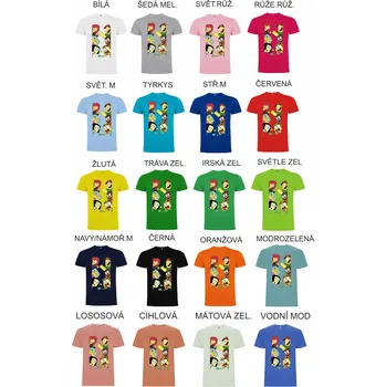 Pánská móda Dětské tričko Greenovi ve velkoměstě Barva: Lososová, Velikost: 7-8 let - vel. 122/128