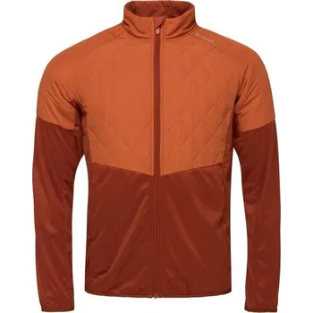 Klimatex JIVAN NO-WIND Pánská větruodolná hybridní bunda, oranžová, XL