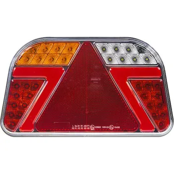 Přídavný světlomet Sdružená LED lampa levá zadní s trojúhelníkem 12/24V, STM TRL31L