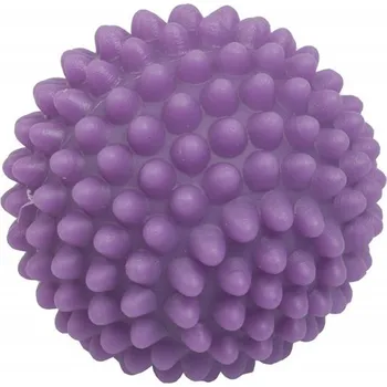 Masážní přístroj AMAYA Míček masážní reflexní ježek s měkkými bodlinkami 6 cm fialový