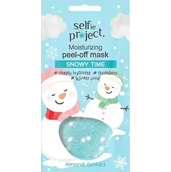 Pleťová maska Selfie Project slupovací maska 12ml Snowy Time