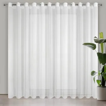 Záclona ArtFir Záclona REBECCA K | bílá 400 x 250 cm