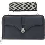 Kabelka na mobil Urban Forte s popruhem černá