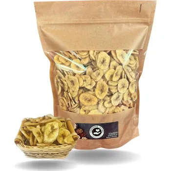 Sušené ovoce CHD Třebíčsko Banán chips 500g