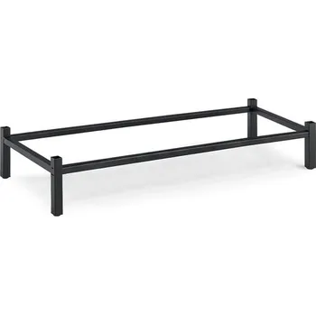 Šatní skříň Nohy k šatní skříňce, 1200 mm, černé