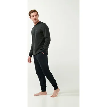 Pánská košile Vamp - Pánská tepláková souprava 21732 - Vamp green forest night XXL