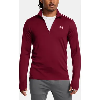 Pánské tričko Pánské tričko Under Armour UA Vanish CW 1/4 Zip 1387793-625 Červená SM