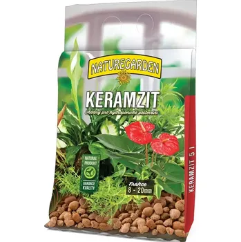 Substrát Keramzit 5l - frakce 8 - 20 mm ( Uplatňuje se při hydroponickém pěstování rostlin. )