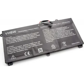 Baterie k notebooku VHBW Baterie pro Lenovo Thinkpad T550 / T560 / W550, 3900 mAh