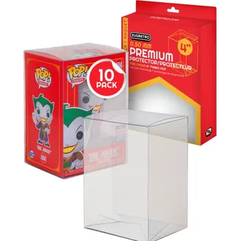 Figurka Ochranný obal 10cm na Funko Pop 10ks