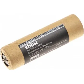 Příslušenství k holicímu strojku VHBW Baterie pro Philips ER206 / ER207 / ER213 / ER215, 1200 mAh