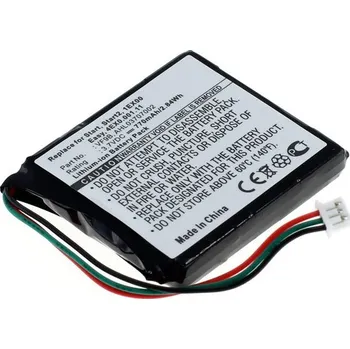 Příslušenství k chytrým hodinkám VHBW Baterie pro TomTom Start / Start 2, 770 mAh