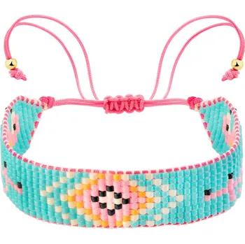 Náramek Náramek s prvky ze žlutého zlata a korálky - AP538-1945