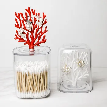 QUALY DESIGN Zásobník/stojánek na šperky Coral 10336, červený