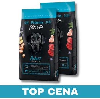 Krmivo pro psa Fitmin dog For Life Adult large breed 2x 12 kg + Dárek k objednávce Varianta granulí: 2x 12kg + Dáreček k objednávce