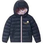 Dívčí prošívaná bunda (navy modrá, 116)