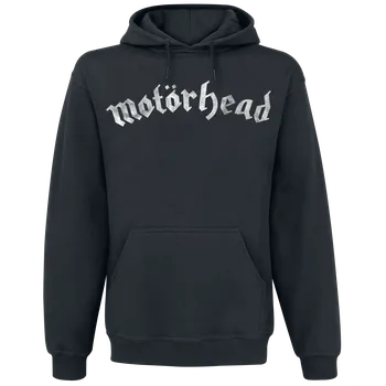 Pánská mikina Mikina s kapucí z Motörhead - Distressed Logo - Muži - černá