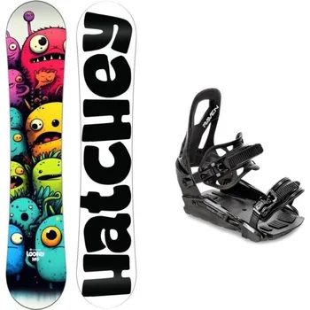 Snowboard Hatchey Loony dětský snowboard + Raven S230 Black vázání 105 cm + vázání S/M (EU 37-42) + DÁREK + Doprava ZDARMA