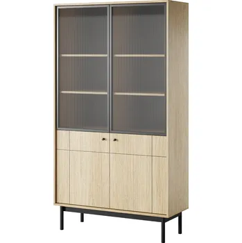 Knihovna ArtPS Vitrína JAPANESE WT104 | oak line