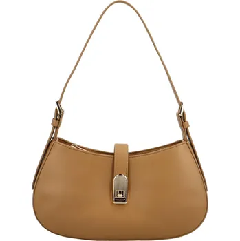 Kabelka Módní dámská koženková kabelka na rameno Beates, camel