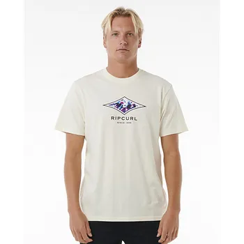 Pánská móda Tričko Rip Curl FILLER TEE Bone velikost XXL