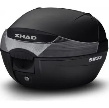 Zavazadlo na motocykl Vrchní kufr na motorku shad sh33 černá