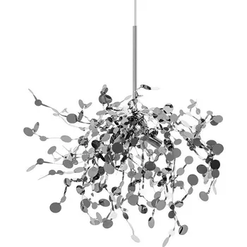 Designové závěsné svítidlo Monete Single Barva: Chrom