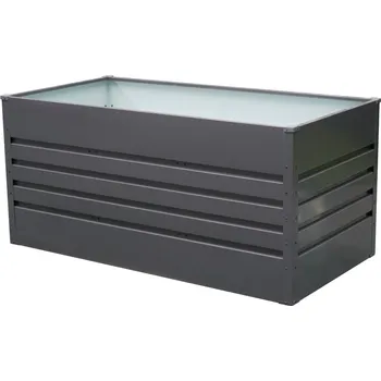 Vyvýšený záhon BestBerg VZ-1100A 180 x 90 x 70 cm šedý