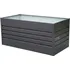 Vyvýšený záhon BestBerg VZ-1100A 180 x 90 x 70 cm šedý