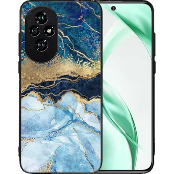 Pouzdro na tablet VSECHNONAMOBIL 88844 MY ART Ochranný kryt pro Honor 200 Pro BLUE MARBLE (141)