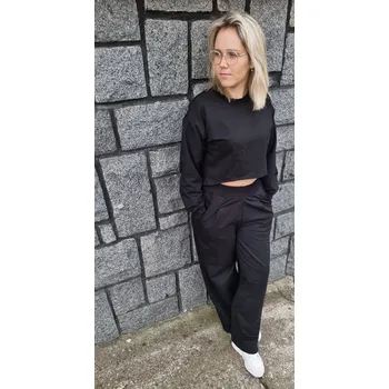 Dámská tepláková souprava ALLA Black produkt: Celá souprava, VELIKOST: 40-42