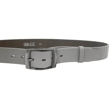 Módní doplněk Penny Belts Kožený dámský pásek 4451 světle šedý 95 cm