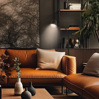 Lampička Briloner Nabíjecí stojací lampa Cielo LED, černá, dotykový stmívač, kabel USB 1 x 6 W LED - Doprava zdarma