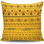 ASIR Povlak na polštář NKRLNT-026 žlutý se vzory