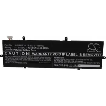 Baterie k notebooku VHBW Baterie pro Asus ZenBook Flip 13 UX362 / 14 UX433, C31N1816, 4250 mAh