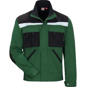 Pracovní oblečení NITRAS MOTION TEX PLUS, pracovní bunda, zelená / černá, OEKO-TEX Velikost: 62